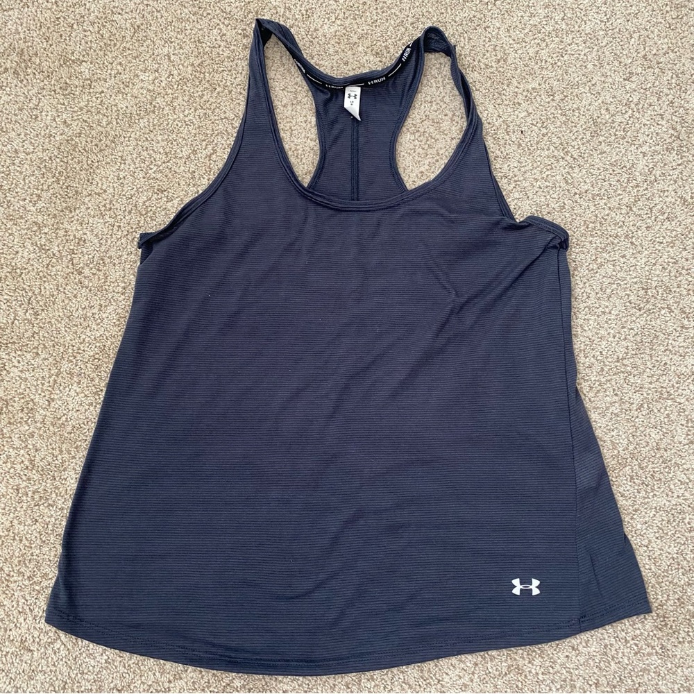 Under Armour Blue Relaxed Fit Tank Top
